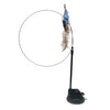 Interactive Bird Cat Toy - Motion-Activated Feather Wand with Suction Cup