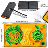 Snuffle Mat - Interactive Foraging Pad for Dogs & Cats