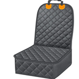 Dog Car Seat Cover — Waterproof Back Seat Protector with Pockets
