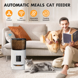 Automatic Pet Feeder with Camera — Smart WiFi Food Dispenser