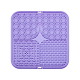 Pet Lick Mat - Slow Feeder Silicone Mat for Dogs & Cats