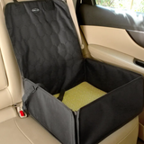 Dog Car Seat Cover — Waterproof Back Seat Protector with Pockets