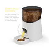 Automatic Pet Feeder with Camera — Smart WiFi Food Dispenser
