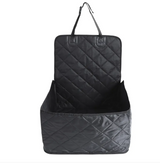 Dog Car Seat Cover — Waterproof Back Seat Protector with Pockets